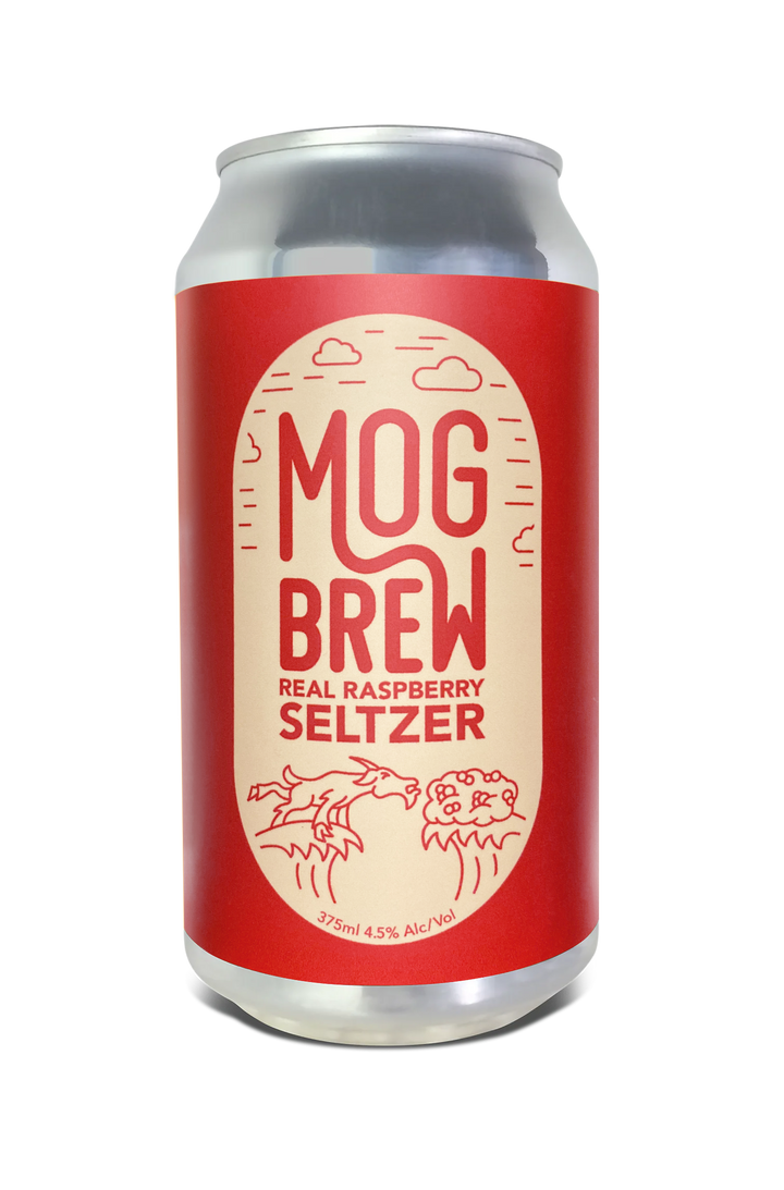 Mog Brew Rasperry Seltzer